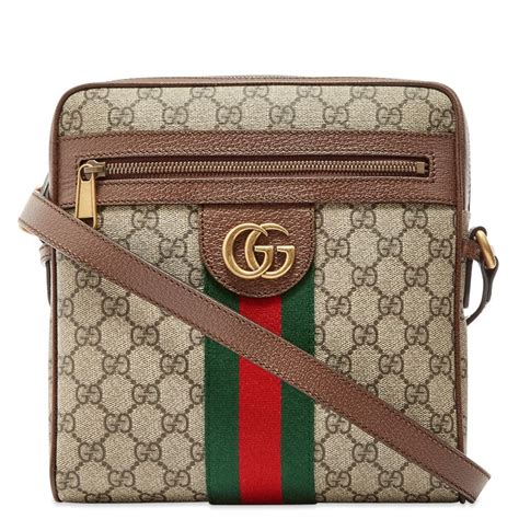 gucci crossbody bag tan|authentic gucci crossbody bag unisex.